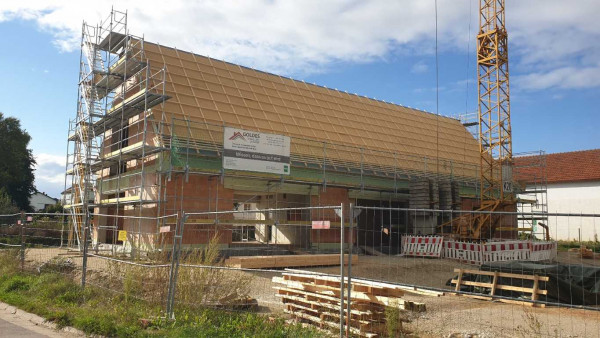 Neubau eines Dorfzentrums Gemeinde Hettenshausen